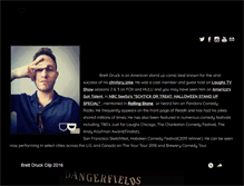 Tablet Screenshot of brettdruck.com